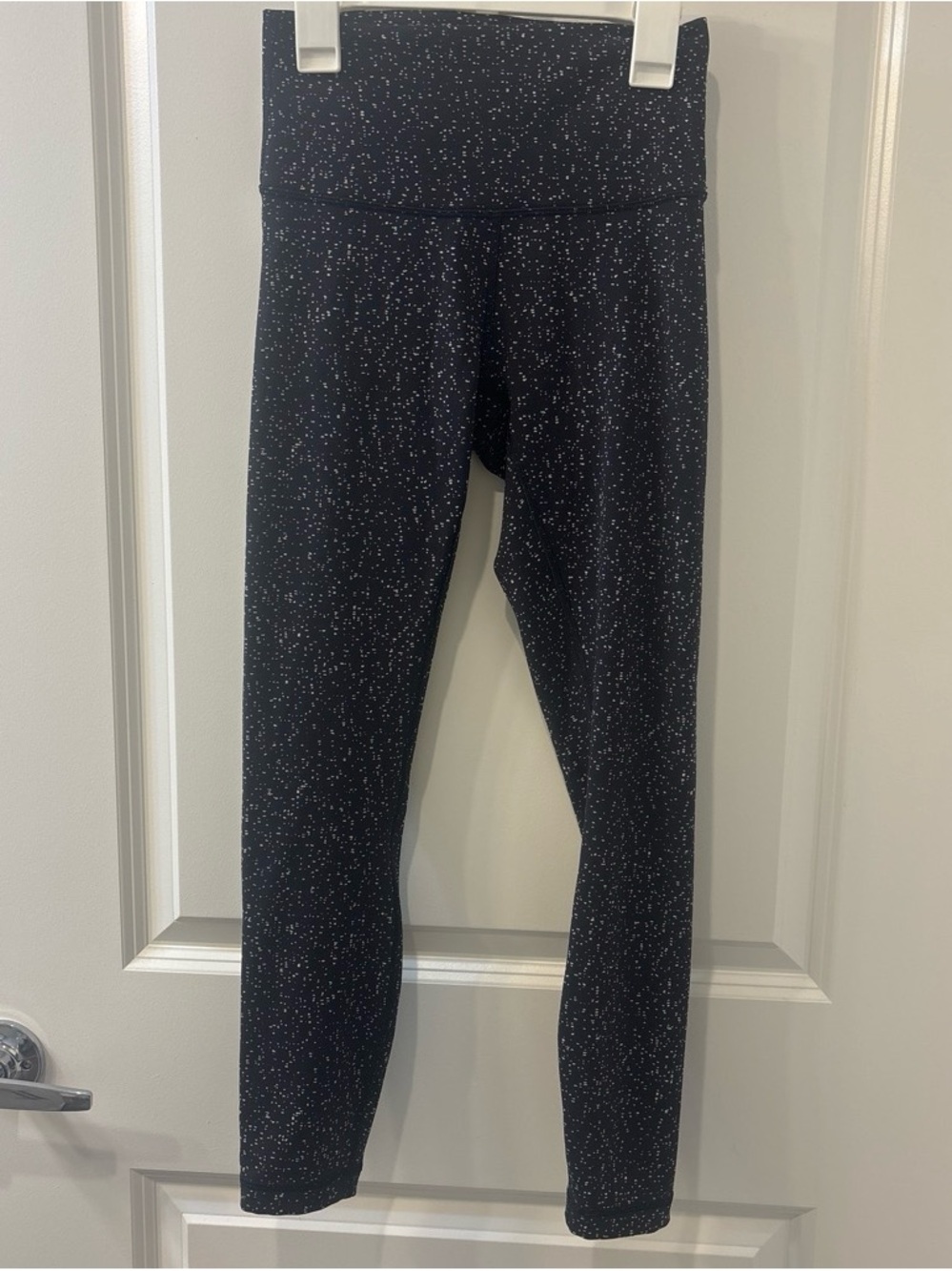 Black Speckled Lululemon Leggings